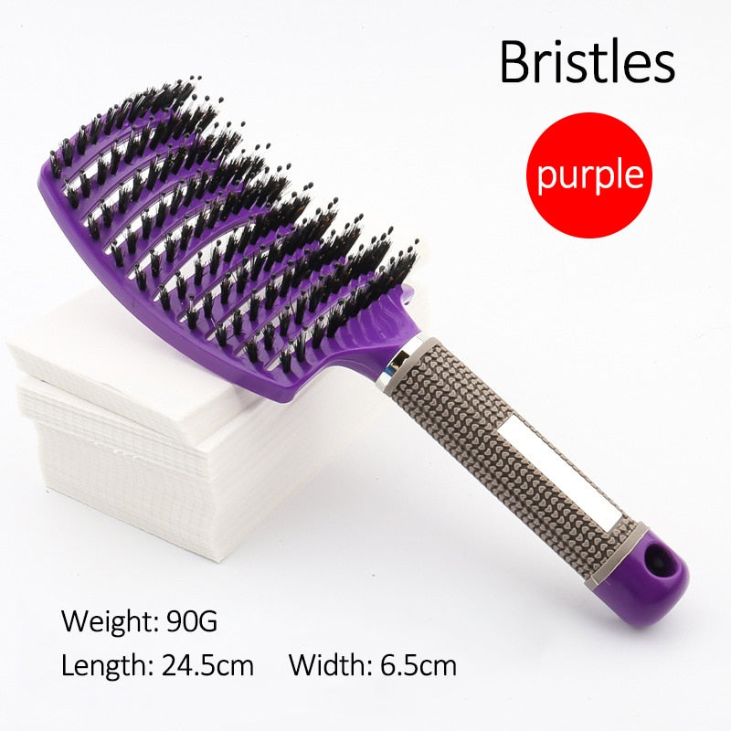 Brosse Magique à cheveux Violette