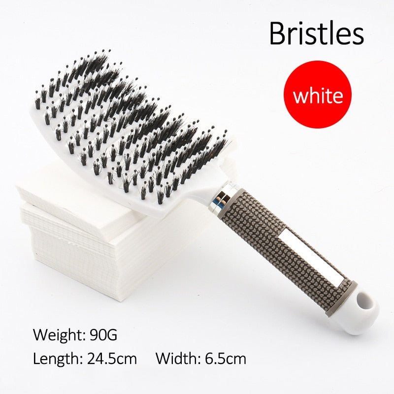 Brosse Magique à cheveux Blanche