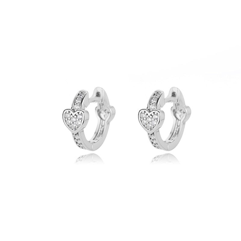 Boucles d'oreilles collection Love en acier inoxydable