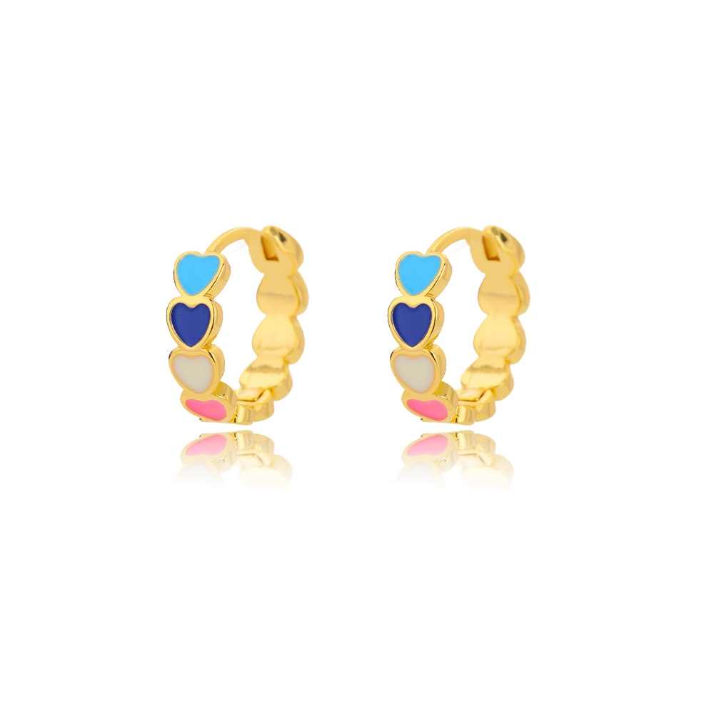 Boucles d'oreilles collection Love en acier inoxydable