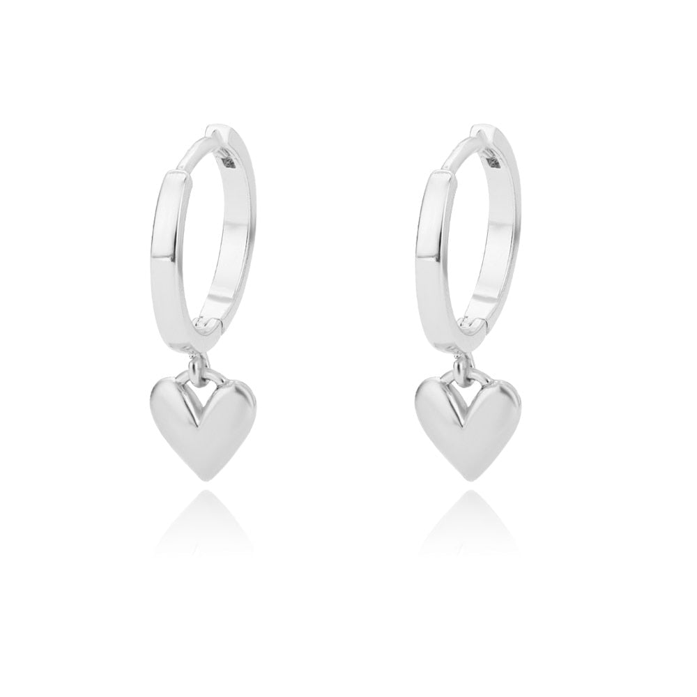 Boucles d'oreilles collection Love en acier inoxydable