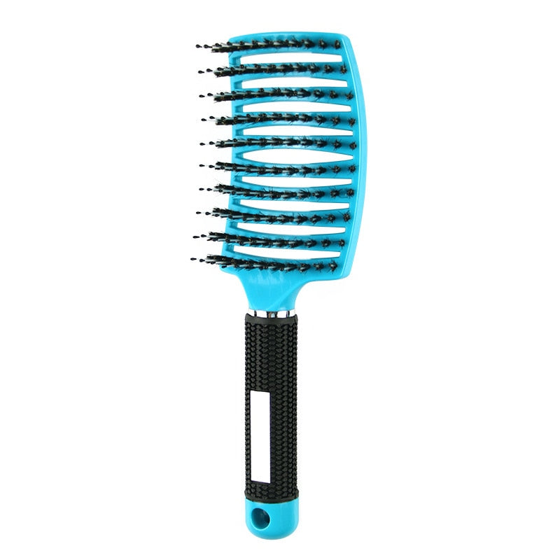 Brosse Magique à cheveux Bleu