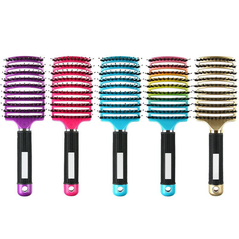 Brosse Magique à cheveux Violette